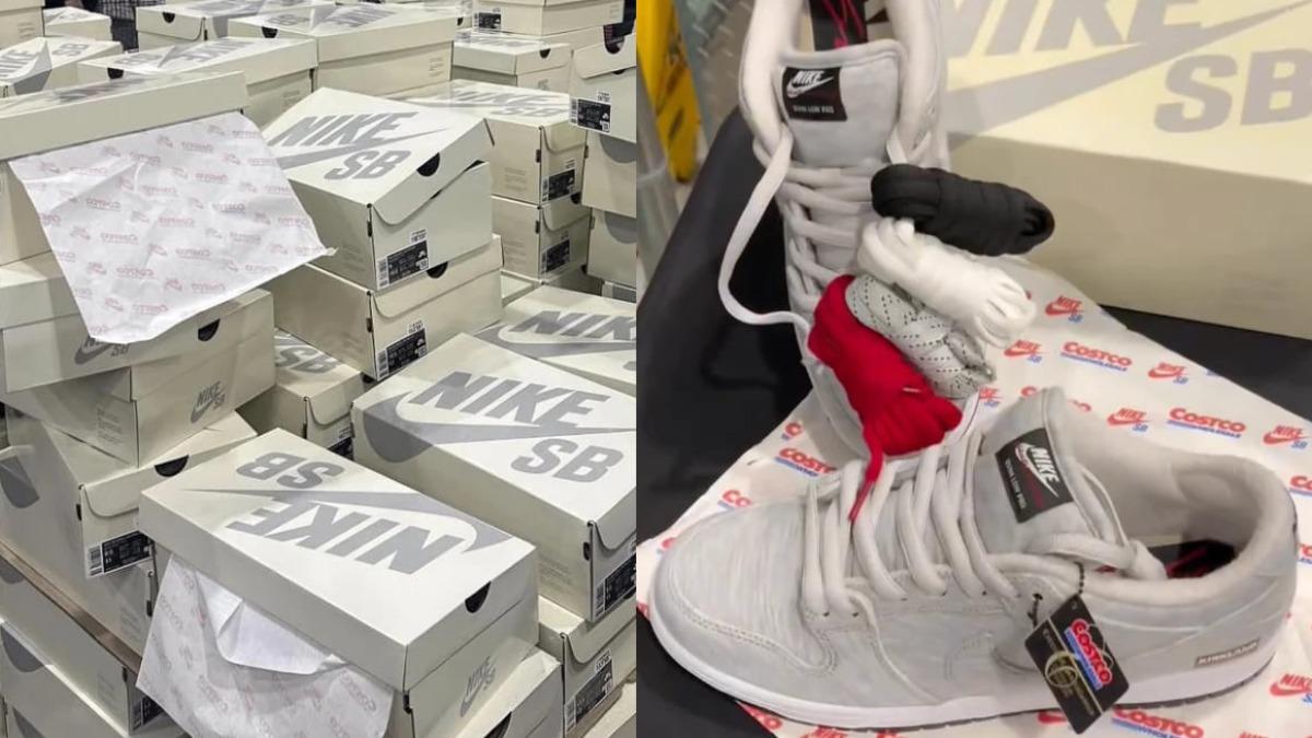 好市多Nike聯名鞋美國限定!網「以為是AI」 轉售價破萬元