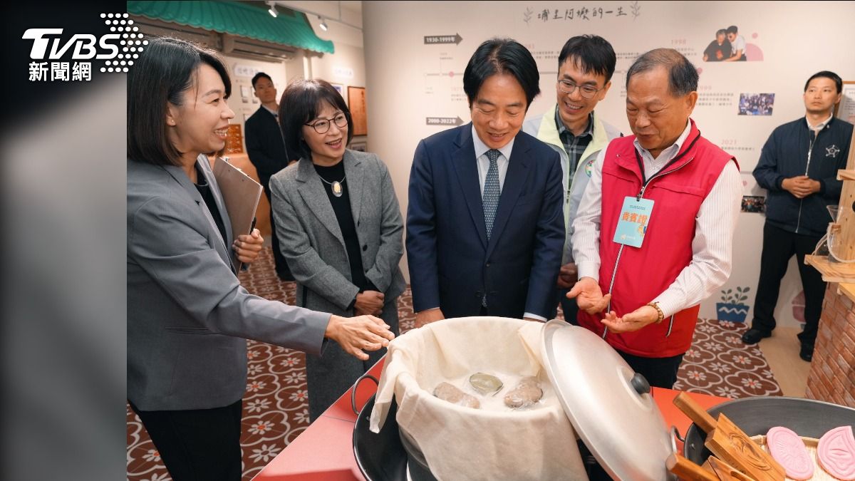 有灶台、有藥草味 埔里陳綢阿嬤故事館開幕 賴清德總統出席揭牌