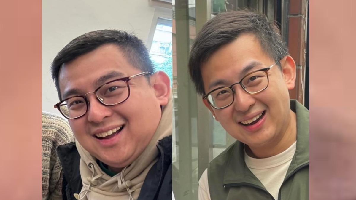 卓冠廷的體態也明顯有改變。（圖／翻攝自李正皓Threads）