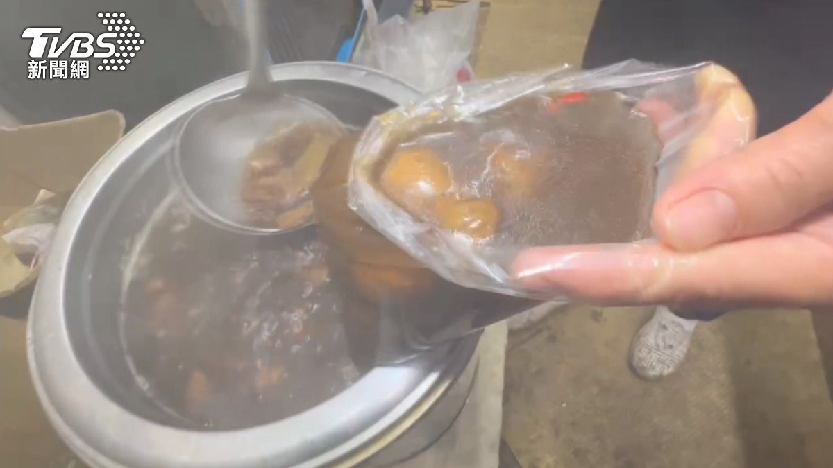 寒流藥膳湯25分鐘秒殺！騎士撲空崩潰。(圖／TVBS)