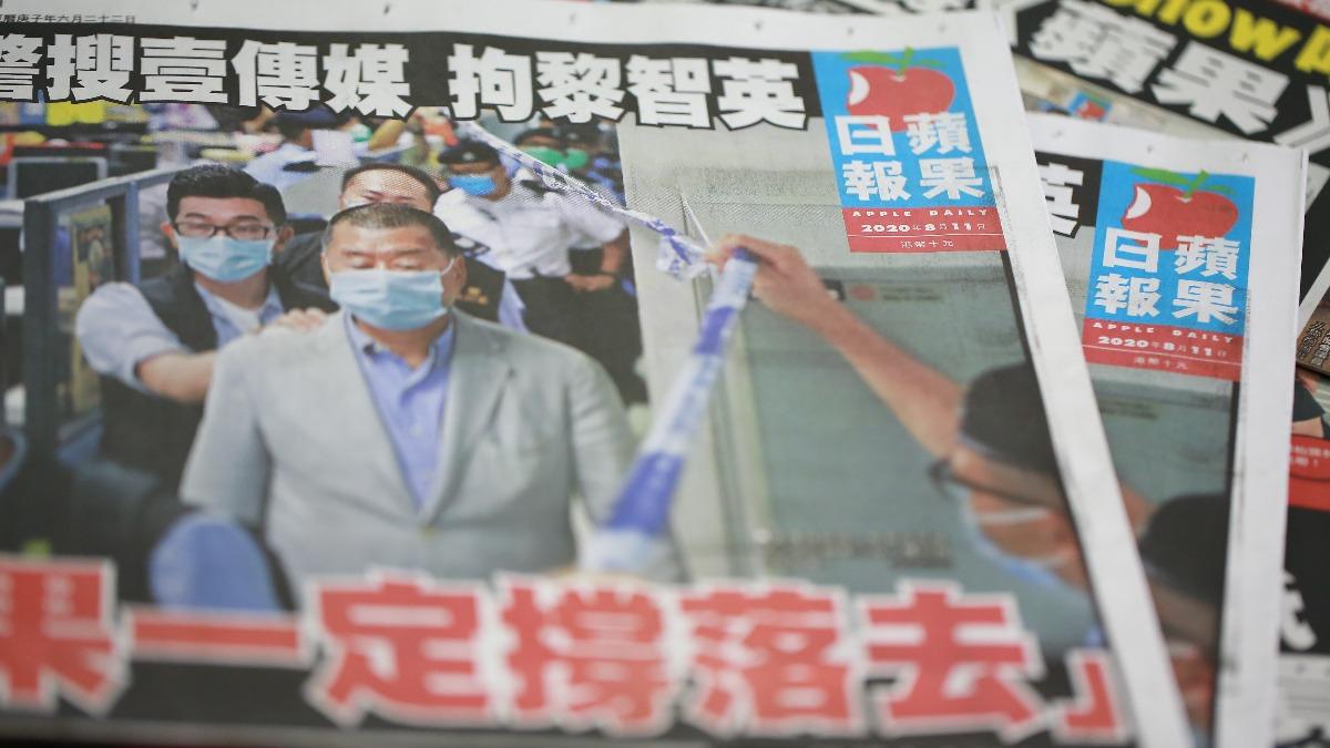 黎智英創立壹週刊、蘋果日報。（圖／shutterstock）