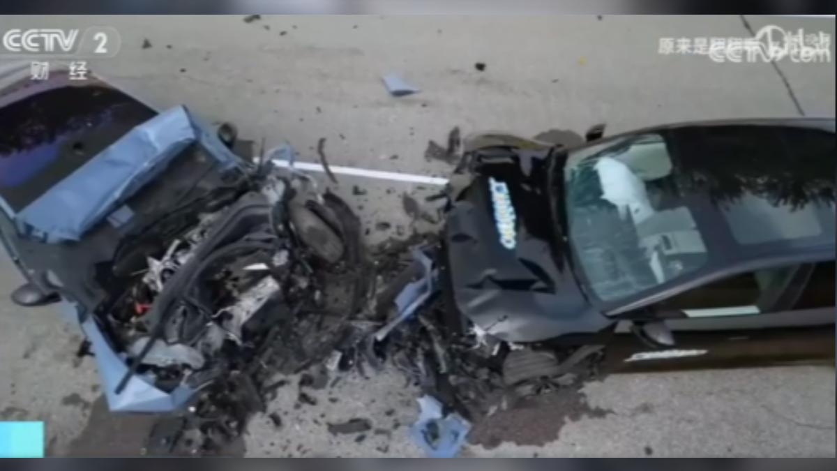 大陸知名汽車博主高若翔發布影片,質疑小米汽車的性能,但被小米以後台數據打臉,並求償台幣2300萬。(圖/大陸央視)