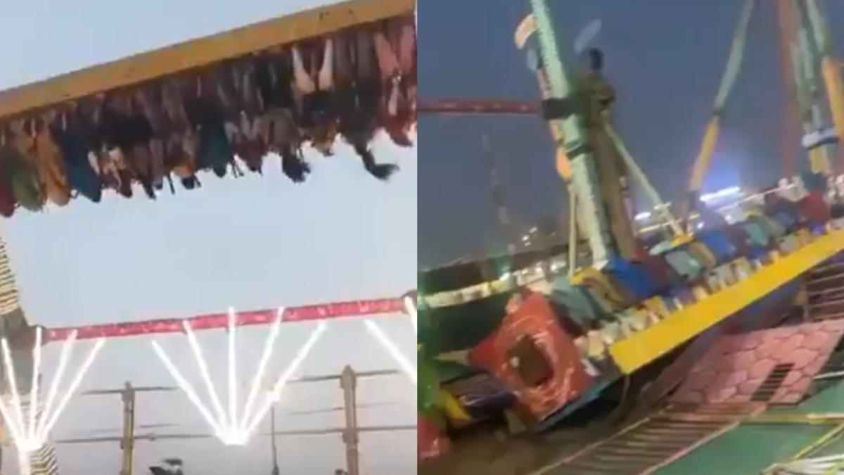 有片／印度遊樂設施「半空斷裂墜地」13人傷　警救人殉職