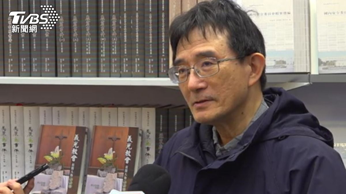政大台史所教授薛化元。（圖／TVBS）