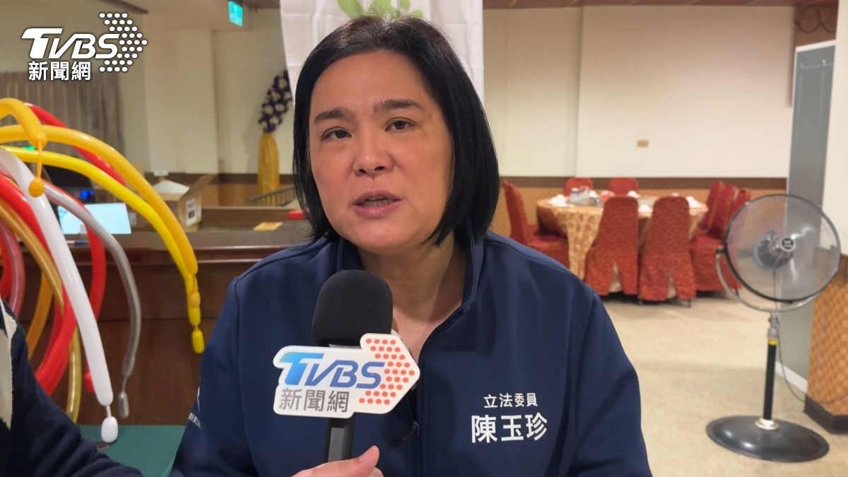 立委陳玉珍今年也要參選金門縣長。（圖／程子奕攝）