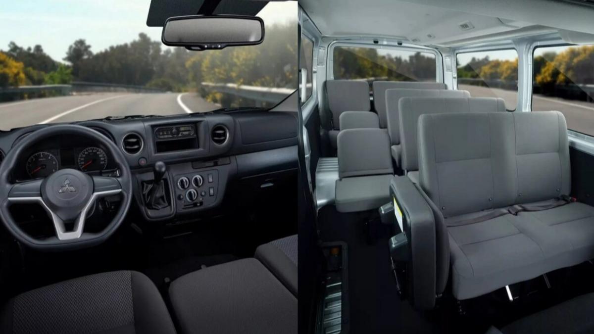 Versa Van以堅固耐用為訴求,車內最多可搭載15名乘客。(圖/Mitsubishi提供)