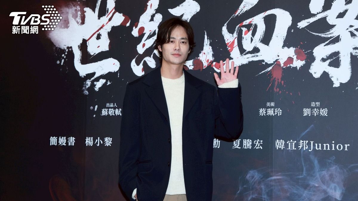 夏騰宏在《世紀血案》中飾演林義雄本人,實際上戲份並不多。(圖/趙世平攝)