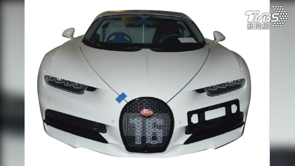 四大神獸之Bugatti Chiron（山豬王）。（圖／TVBS）