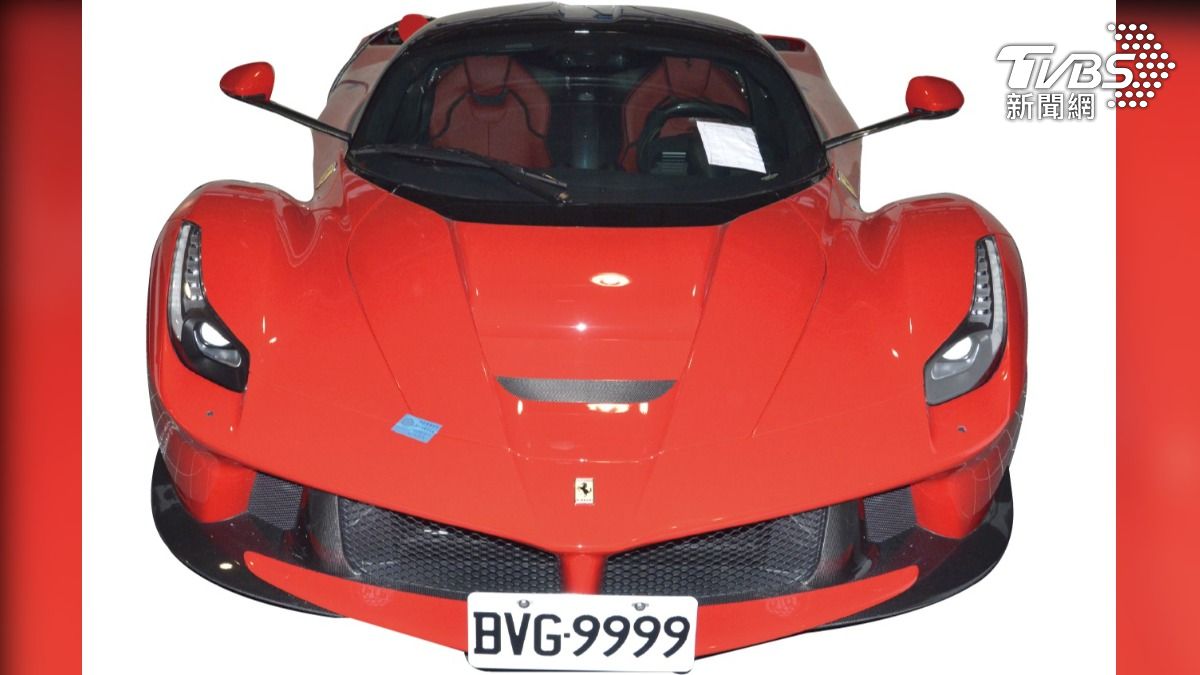 四大神獸之Ferrari LaFerrari（馬王）。（圖／TVBS）