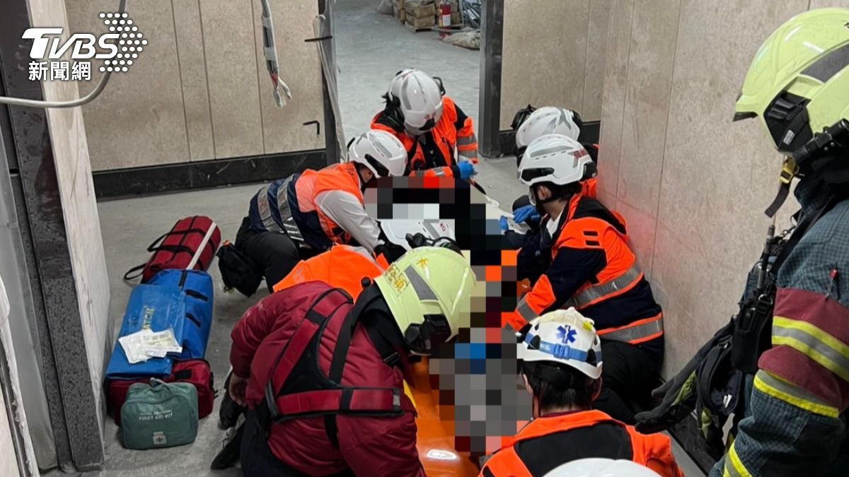 北市和平東路三段工安意外!64歲工人踩空 12樓墜7樓