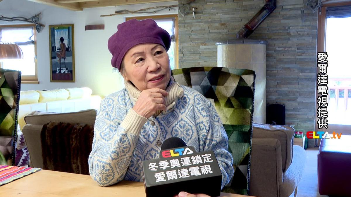 余睿阿嬤曾在將近70歲的時候獨自一人去跳傘。(圖/愛爾達電視提供)