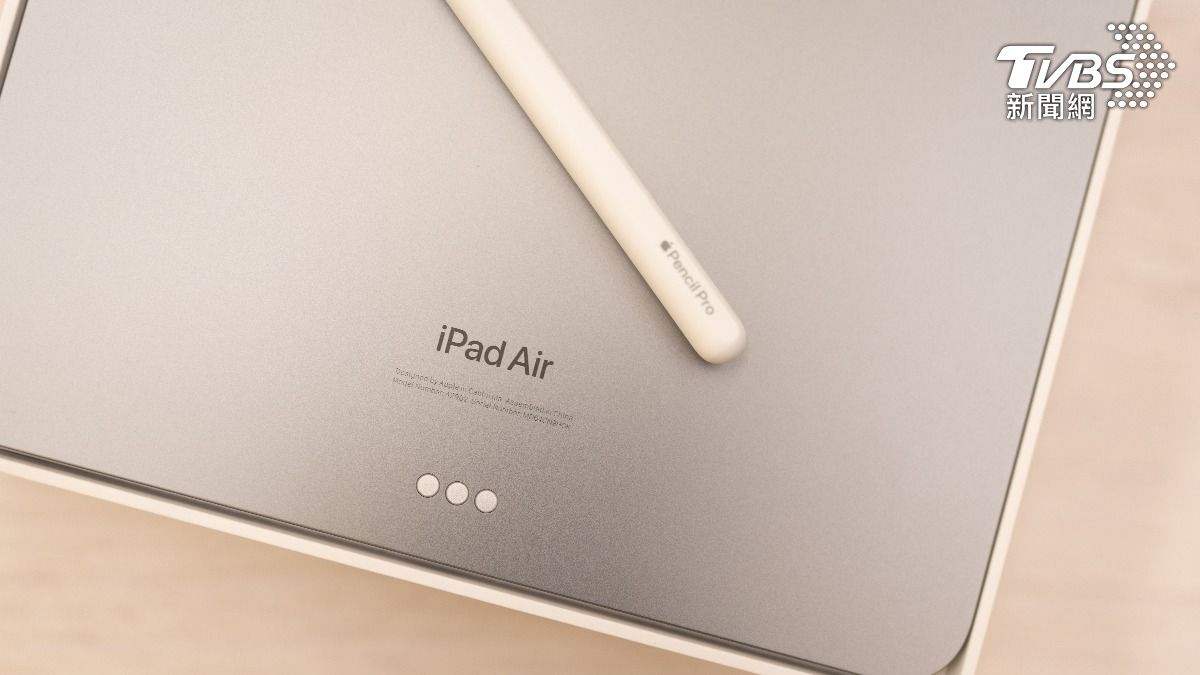 iPad Air將升級至M4晶片。(圖/達志影像shutterstock)