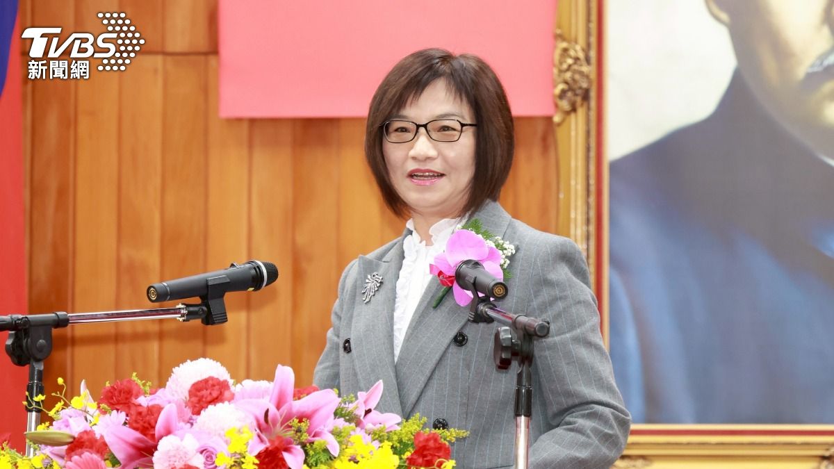 台灣高等法院新任院長王梅英。(圖/潘建樺攝)