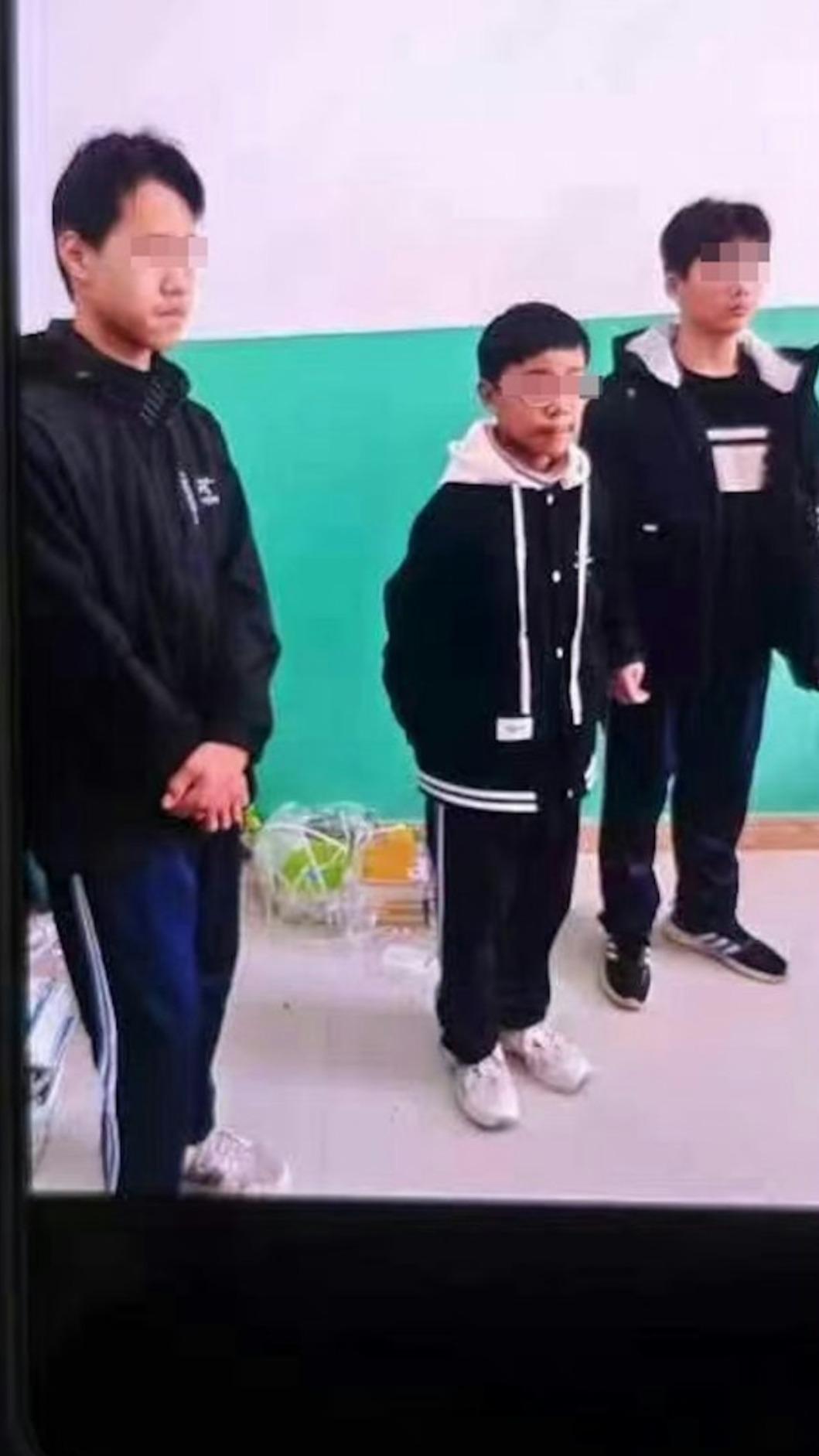 網傳3名嫌疑人的圖片。（圖／微博）