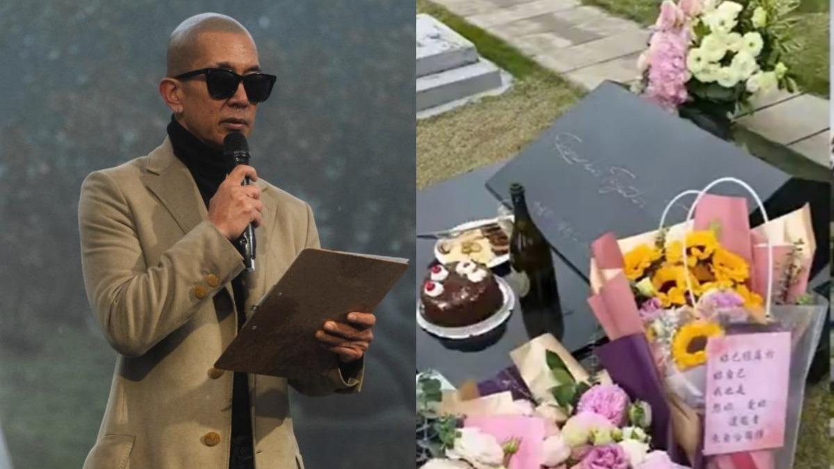 與大S結婚4週年!具俊曄癡守墓前「擺蛋糕、美酒」 手腕刺愛的年輪