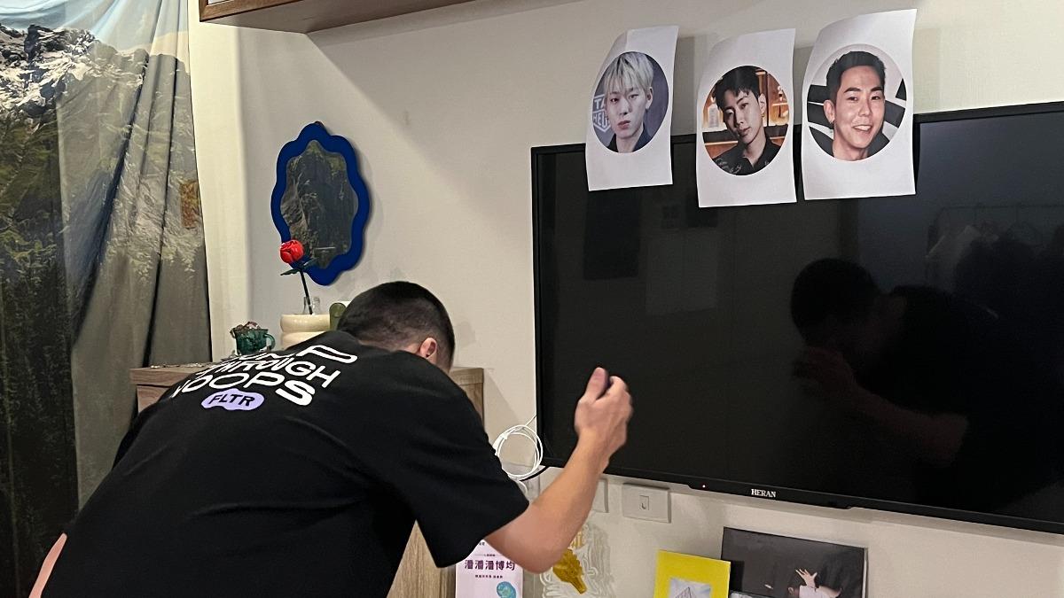 潘博均練習畫面曝光。(圖/潘博均提供)
