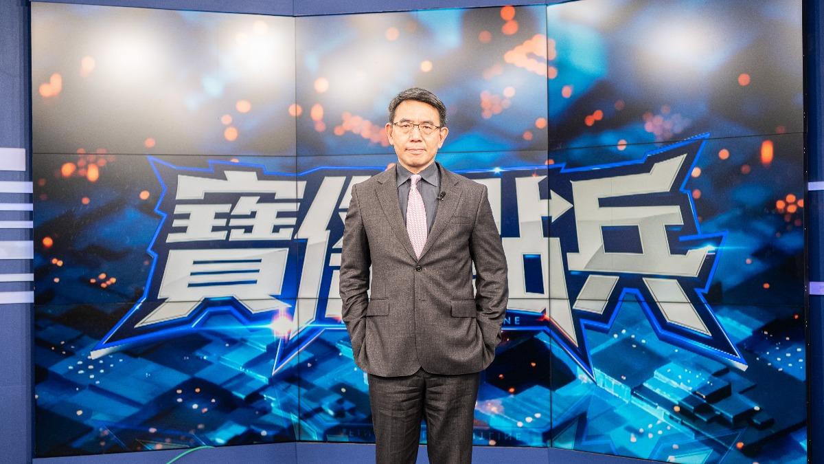 劉寶傑宣布回歸。(圖/東森提供)