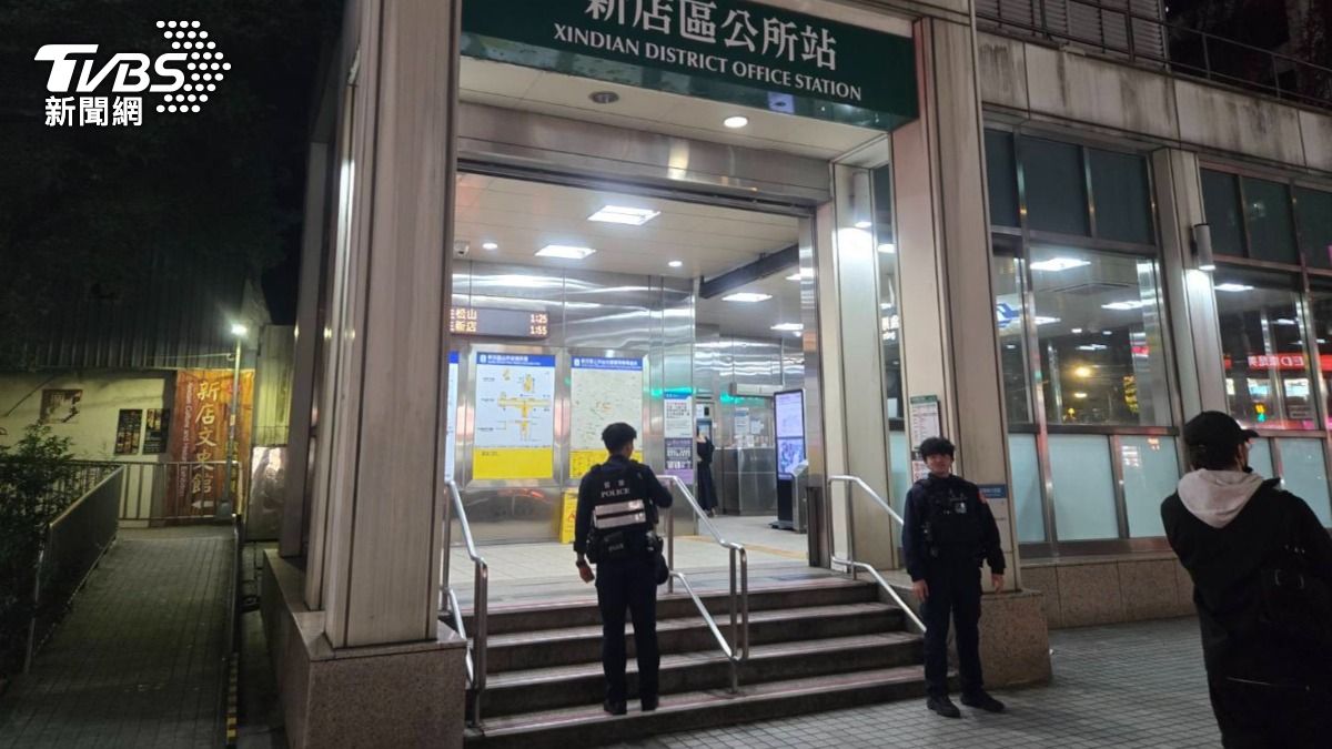 警方增派警力，不敢掉以輕心。（圖／TVBS）