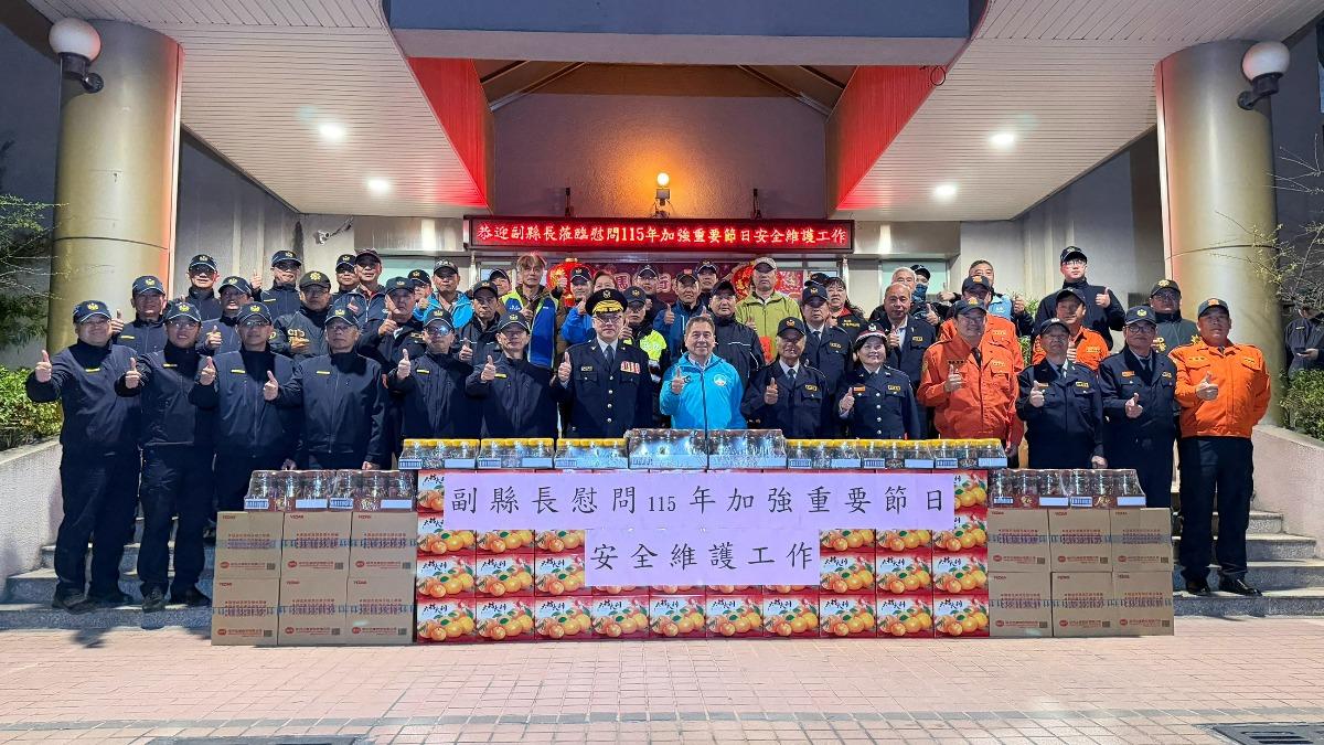 金門「115年加強重要節日安全維護工作」啟動。（圖／警方提供）