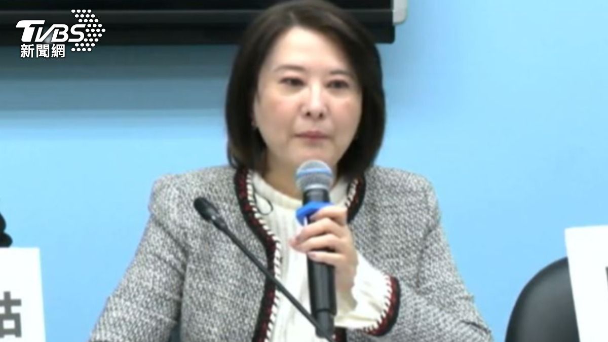 國民黨立委王鴻薇。（圖／TVBS）