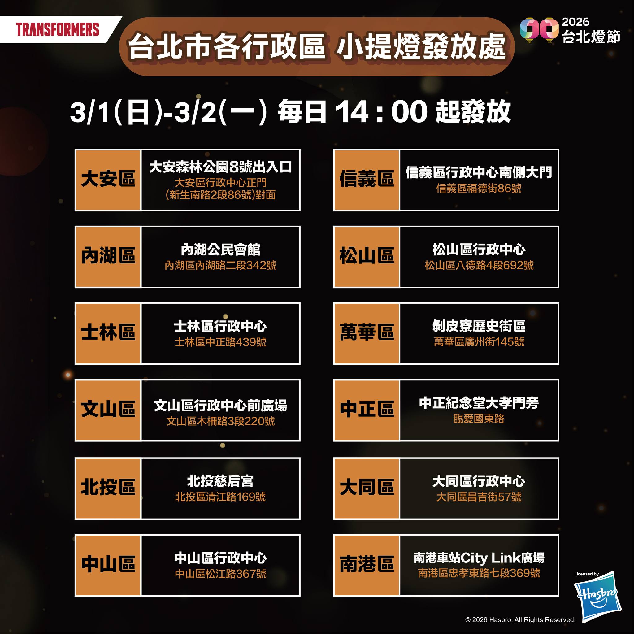台北燈節2026-台北燈會時間-台北燈節小提燈-台北燈節泡泡瑪特-台北燈會地點-台北燈節2026主燈-2026台北燈節日期-台北燈會燈籠