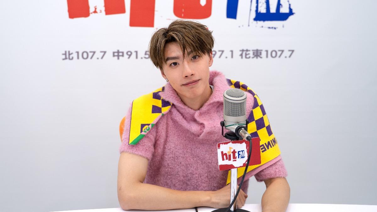 黃文廷因腸胃炎身體不適上吐下瀉。（圖／Hit Fm聯播網提供）