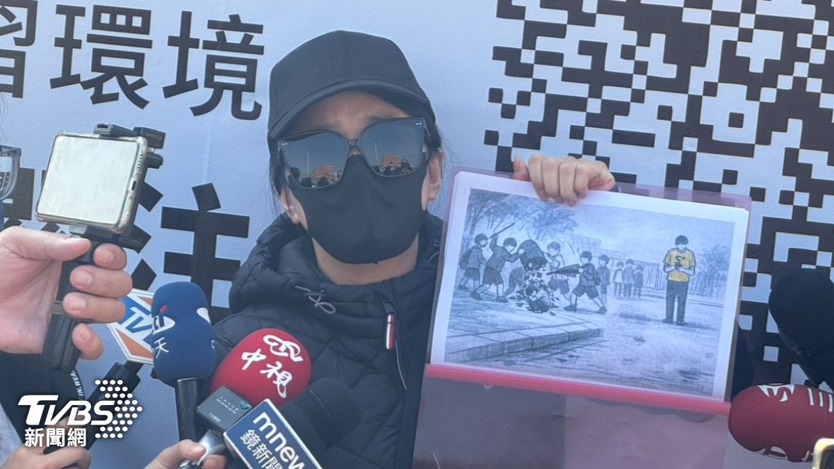 媽媽心碎指控孩子被霸凌。（圖／林雅婷攝）