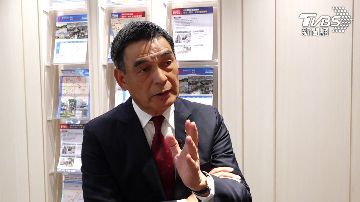 戴德梁行董事總經理顏炳立。(圖/TVBS)