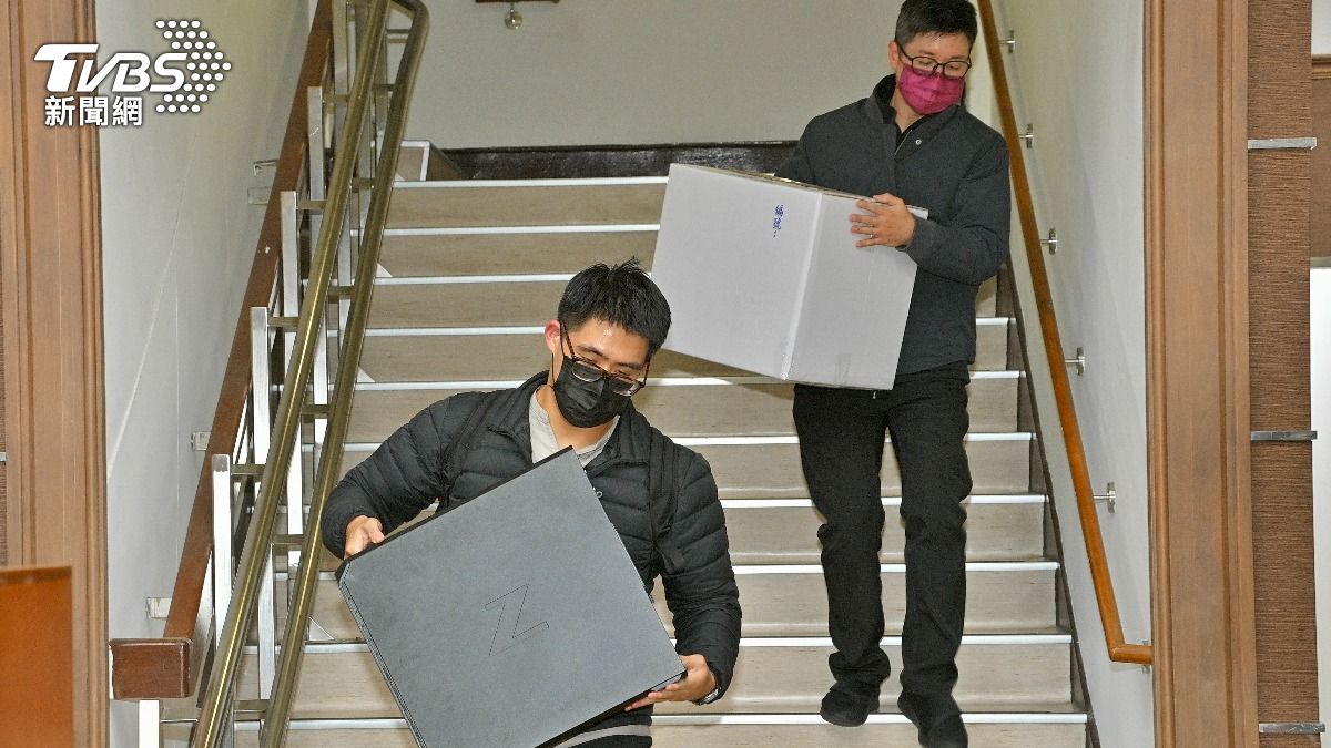 歷時7小時!北檢搜索高金素梅國會辦公室 帶走7紙箱、電腦主機