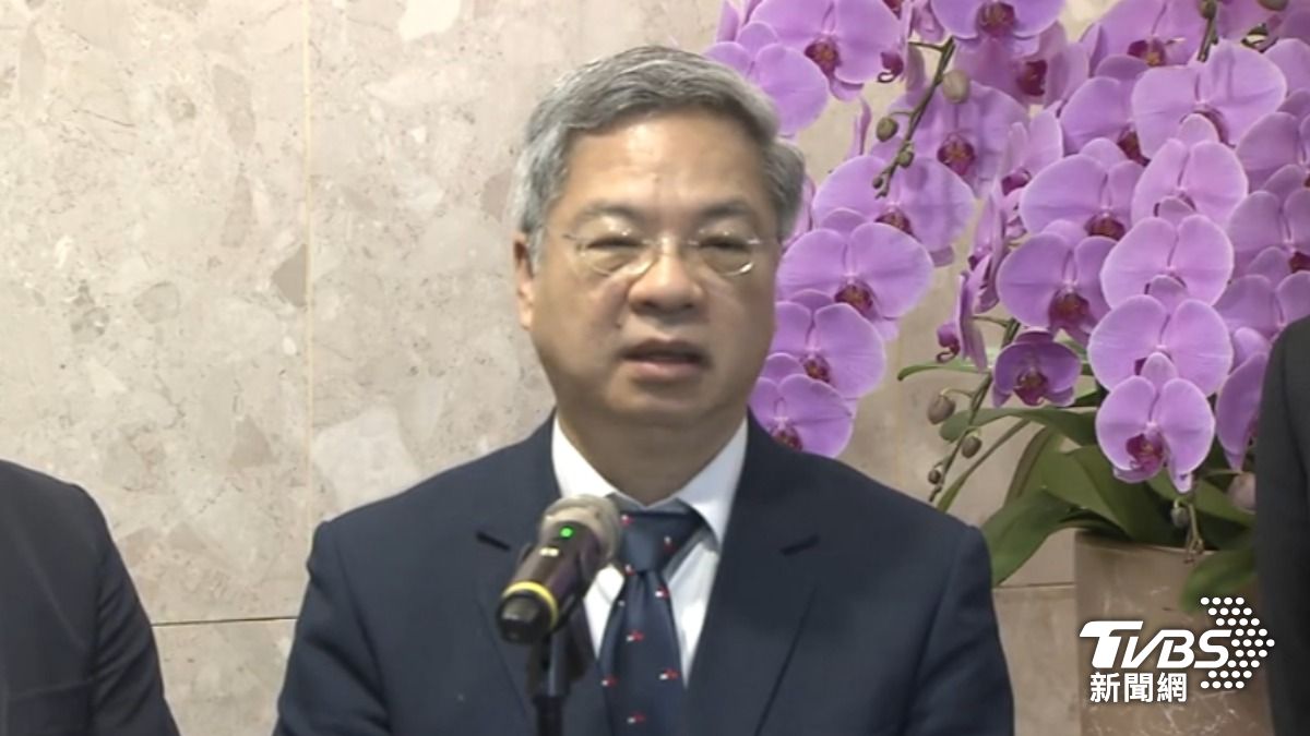 經濟部長龔明鑫坦言關稅還沒底定。（圖／TVBS）