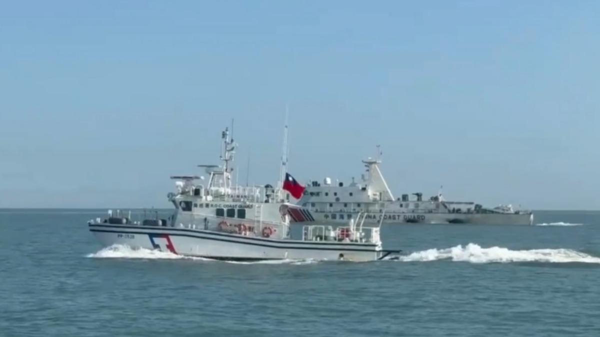 中國海警連2日闖金門 海巡驅離破除「常態執法」挑釁