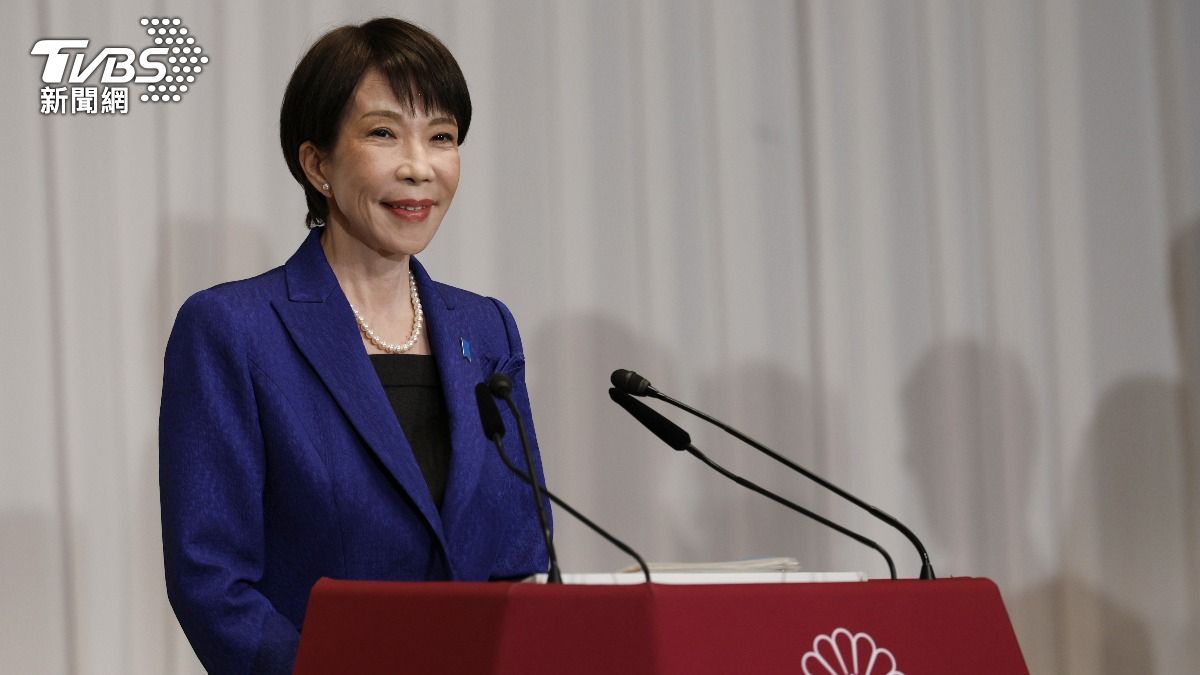 日本首相高市早苗帶領自民黨在選舉中奪得316席。(圖/達志影像美聯社)