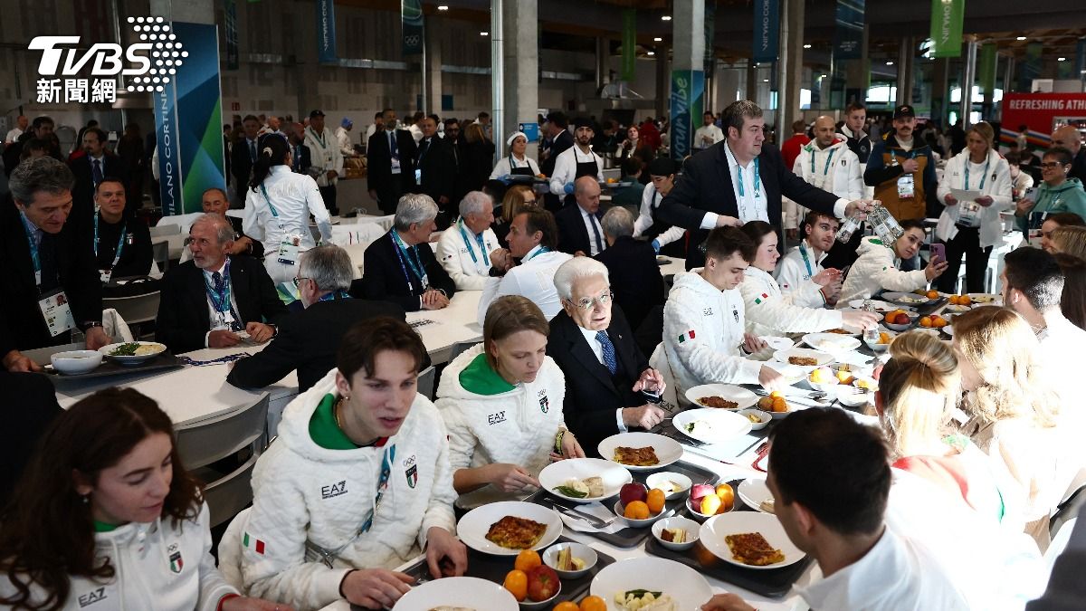 2026年冬季奧運餐飲總監表示，披薩與義大利麵是各國選手最愛的餐點。（示意圖／達志影像美聯社）