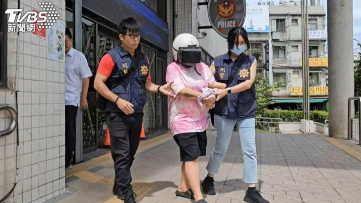 女毒蟲陳嘉瑩拒檢拖行害死警所長，今日遭判處。（圖／TVBS資料畫面）