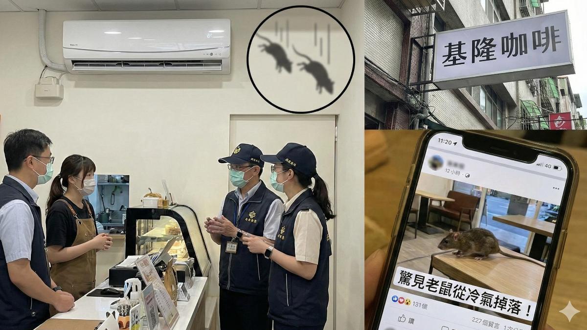 基隆咖啡廳「見2隻米奇打架」!客嚇壞投訴 衛生局稽查結果曝