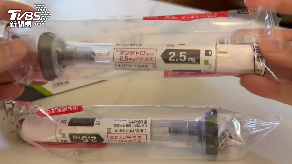日本常用的猛健樂劑型和台灣不同。(圖/TVBS)