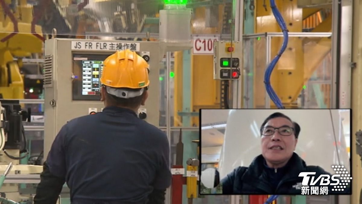 工會代表憂心關廠、失業海嘯襲來。（圖／TVBS）