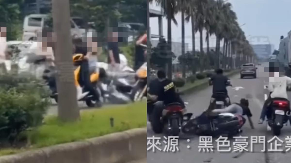 桃園飆車猴囂張封街!他失控成「人體保齡球」噴飛 4人遭活逮