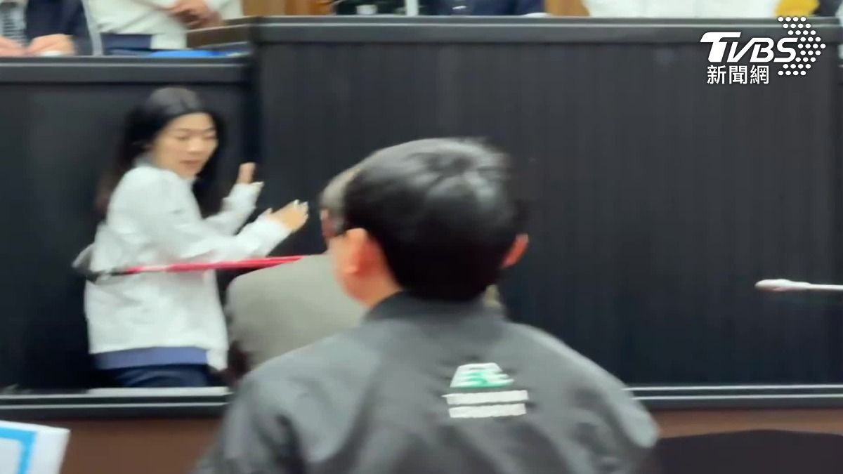 徐巧芯突被拐杖擊中手臂 柯建銘涉過失傷害起訴