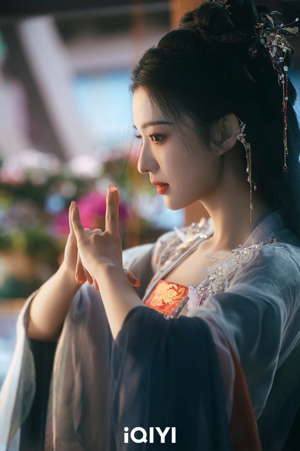 王楚然飾演妖妃虞晚音。(圖/iQIYI愛奇藝國際版提供)