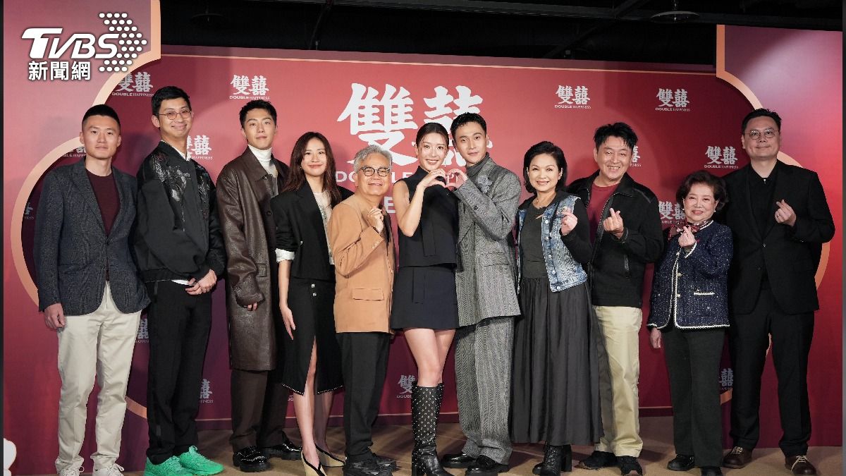 賀歲喜劇《雙囍》舉辦首映會。(圖/張哲鳴攝)