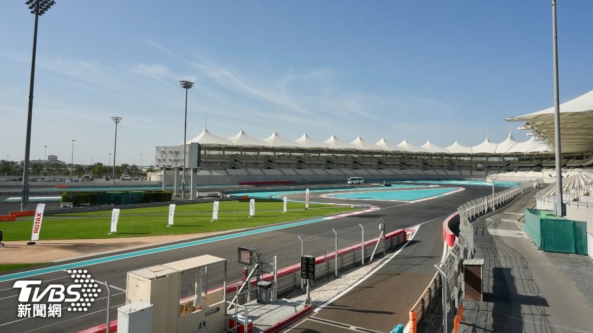 F1阿布達比大獎賽主賽道。(圖/區國強攝)