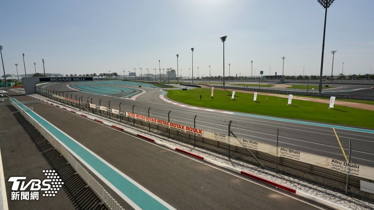 F1阿布達比大獎賽主賽道。(圖/區國強攝)