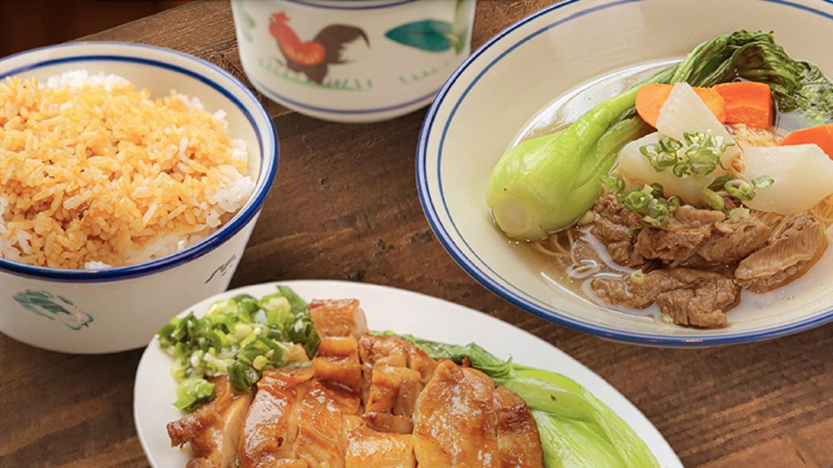 萬芳冰室是在機場少數的港點美食。(圖/翻攝自臉書「桃園國際機場 Taoyuan International Airport」)
