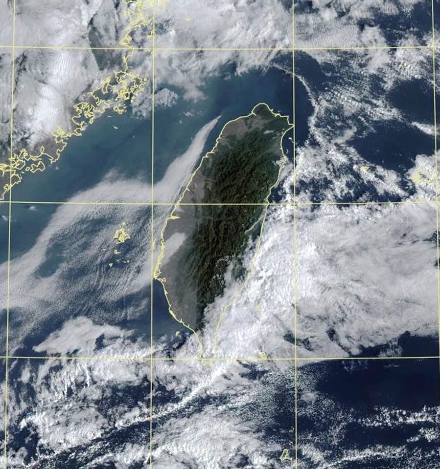 鄭明典表示,今天台灣好天氣。(圖/翻攝自鄭明典臉書)