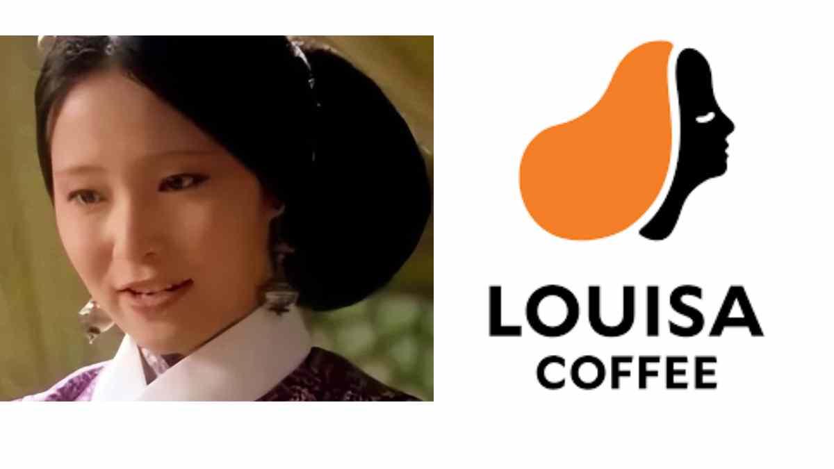皇后身邊的剪秋,髮型神似路易莎LOGO。(圖/翻攝網路)