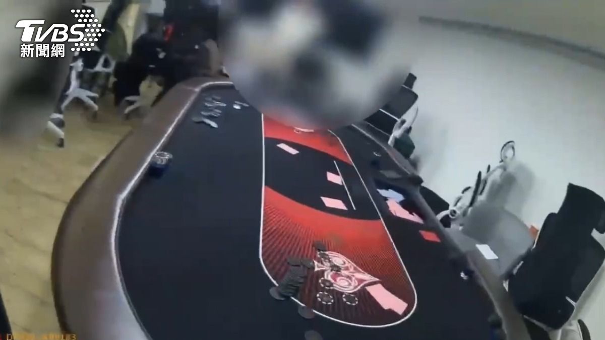一周連抄5間!台北中山頂加賭場遭破 驚見爆乳網紅荷官