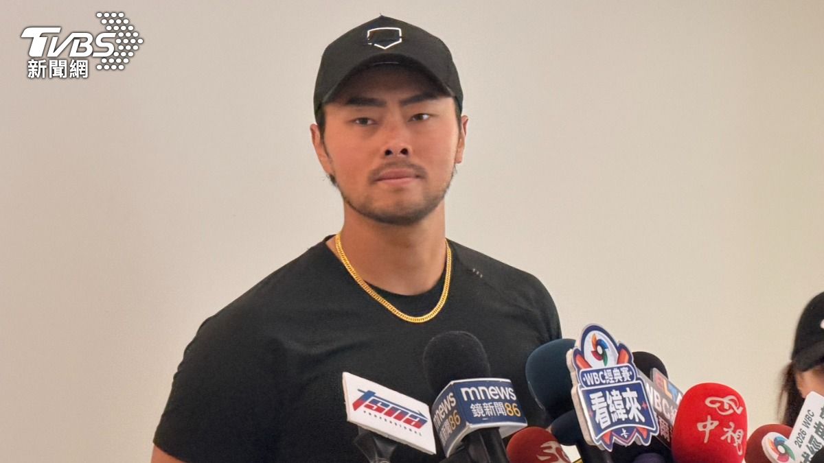 林家正表示很習慣目前節奏。(圖/陳佳宜攝)