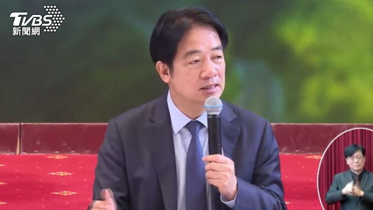 總統賴清德。（圖／TVBS）