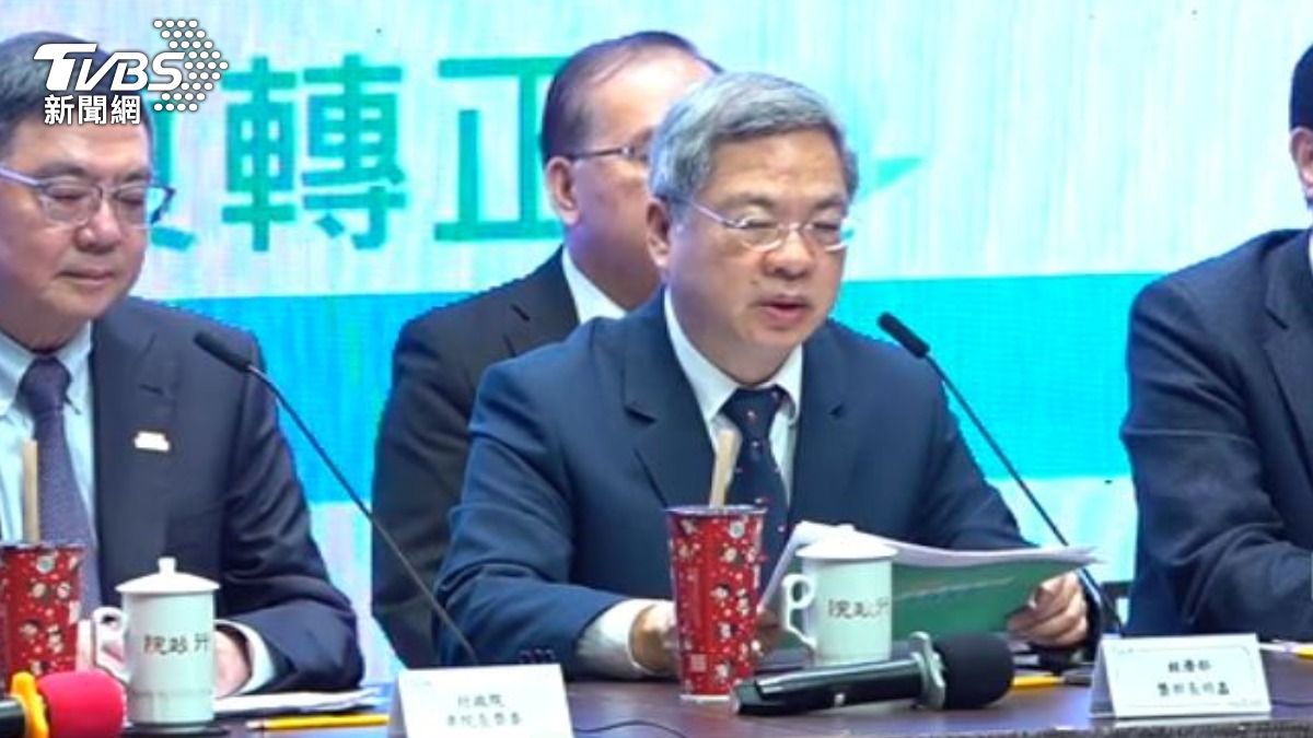 經濟部長龔明鑫。（圖／TVBS）